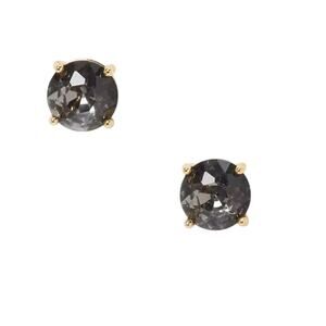 NWT! Kate Spade Gumdrops Studs in Black/Diamond